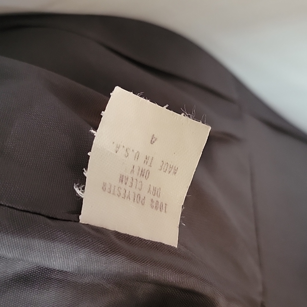 Bob Mackey Gray Blazer With Single Button Closure - image 4